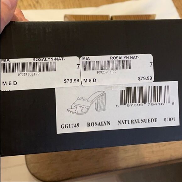 MIA MULES.   STYLE IS ROSALYN. NEW - Picture 5 of 6